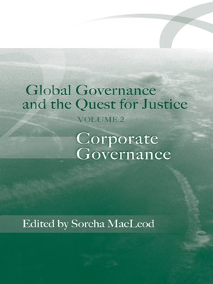 cover image of Global Governance and the Quest for Justice, Volume II